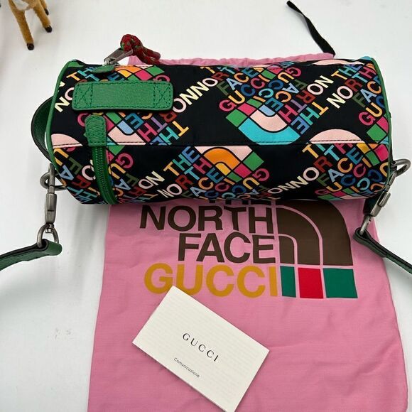 Gucci X North face shoulder bag made in Italy - Picture 4 of 13